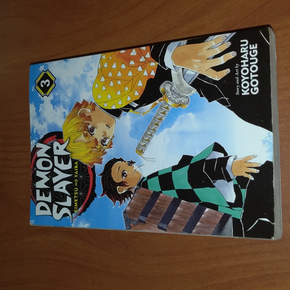 Demon Slayer: Kimetsu no Yaiba Vol. 3 Manga Koyoharu Gotouge, English